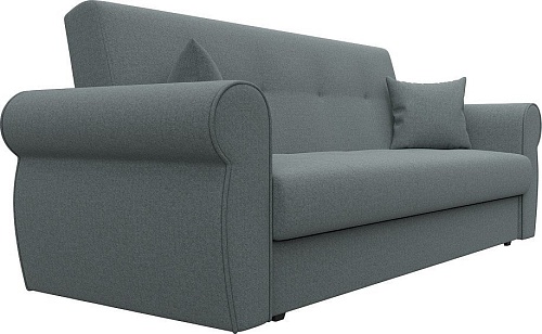 Диван Лига диванов Лига-019 книжка 124990 (рогожка амур серый)