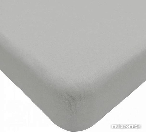 Постельное белье Luxsonia Трикотаж 60x120 Мр0010-10 (светло-серый)