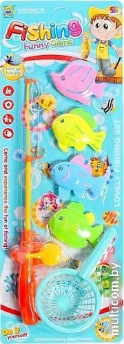 Магнитная рыбалка Sima-Land Весёлые рыбки 5164125