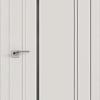 Межкомнатная дверь ProfilDoors 2.70U 60x200 (дарквайт/стекло графит)