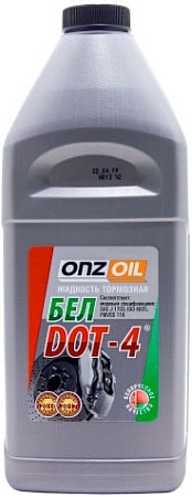 Тормозная жидкость ONZOIL БЕЛDOT-4 910г
