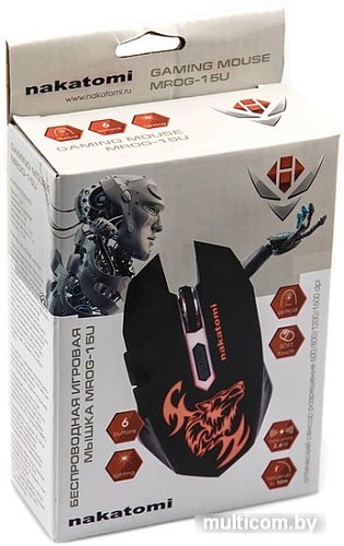 Игровая мышь Nakatomi MROG-15U