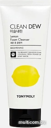 Tony Moly Пенка для умывания Clean Dew Lemon Foam Cleanser (180 мл)