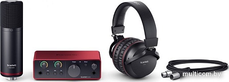 Комплект для звукозаписи Focusrite Scarlett Solo Studio (4-е поколение)