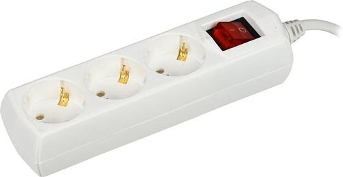 Удлинитель Generica WYP10-10-03-07-ZK-G (7 м, белый)