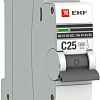Выключатель автоматический EKF PROxima 1P 25А (C) 6кА ВА 47-63 DC mcb4763-DC-1-25C-pro