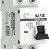 Дифференциальный автомат EKF Basic АД-12 1P+N 20А 30мА АС C DA12-20-30-bas