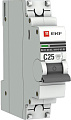 Выключатель автоматический EKF PROxima 1P 25А (C) 6кА ВА 47-63 DC mcb4763-DC-1-25C-pro