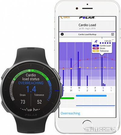 Умные часы Polar Vantage V HR M/L (черный)