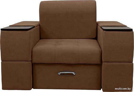 Сириус Лидер-13 НПБ 135x110 (Eva 03 велюр светло-коричневый)