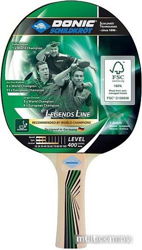 Ракетка для настольного тенниса Donic-Schildkrot Legends 400 705241