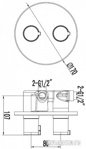 Смеситель Omnires Y Y1236