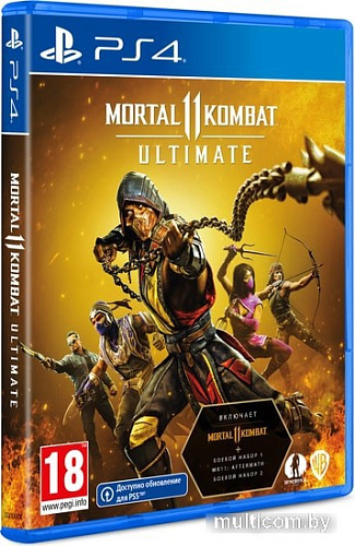 Mortal Kombat 11 Ultimate для PlayStation 4