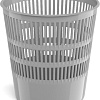 Корзина для бумаг Erich Krause Classic 12 л 55939 (серый)