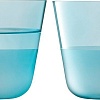 Набор стаканов для воды и напитков LSA International Arc Contrast G1747-09-125 (2 шт, голубой)