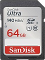 Карта памяти SanDisk Ultra SDXC SDSDUNB-064G-GN6IN 64GB