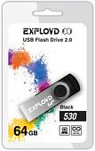 USB Flash Exployd 530 64GB (черный) [EX064GB530-B]