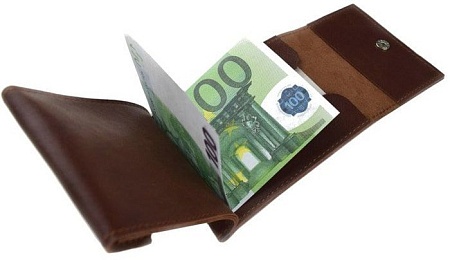 Зажим для денег EZcase One (коричневый)