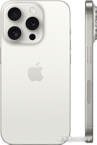 Смартфон Apple iPhone 15 Pro 256GB (белый титан)