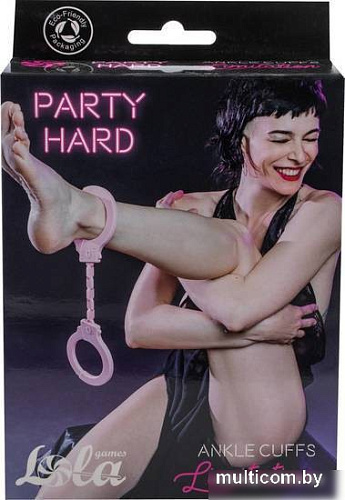 Наножники Lola Games Party Hard Limitation 1168-03lola (розовый)