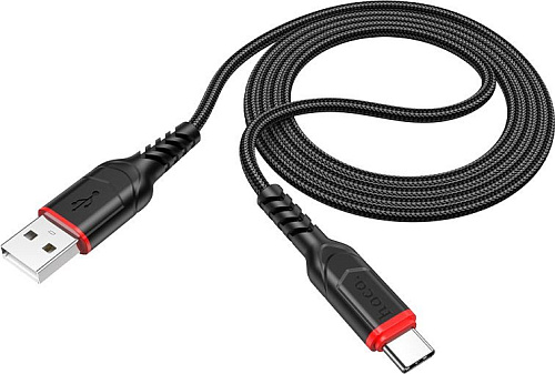 Кабель Hoco X59 Victory USB Type-A - USB Type-C (3 м, черный)