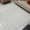 Ковер для жилой комнаты Radjab Carpet Поло Прямоугольник EN 268 12455RK (0.8x1.5, Cream)