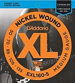 Струны для гитары D'Addario EXL160-5 50-135