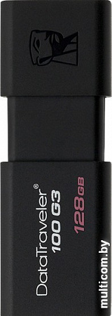 USB Flash Kingston DataTraveler 100 G3 128GB [DT100G3/128GB]