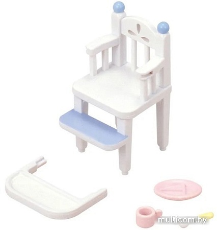 Аксессуары для кукольного домика Sylvanian Families Стульчик для кормления малыша 5221