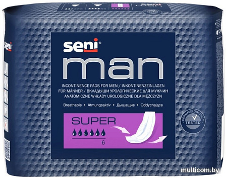 Урологические прокладки Seni Man Super (20 шт)