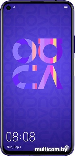 Смартфон Huawei Nova 5T Yale-L71A 6GB/128GB (летний фиолетовый)