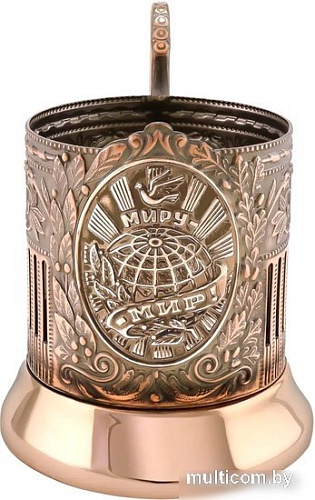 Подстаканник Кольчугинский мельхиор Миру Мир С9608/67