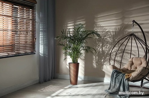 Кашпо Prosperplast Tubus Slim Corten DTUS150C-7601U (черный/коричневый)