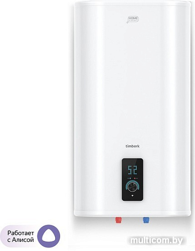 Накопительный электрический водонагреватель Timberk Home Intellect T-WSS80-N77-U-WF