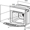 Электрический духовой шкаф MAUNFELD EOEC.566TB
