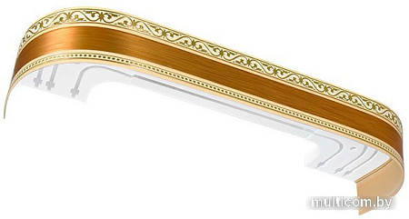 Карниз для штор Legrand Монарх 58065871 (1.6 м, золото)