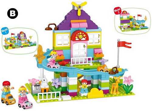 Конструктор Kids Home Toys Веселая вилла 188-A23 7120602