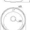 Кухонная мойка IDDIS Basic BAS51P0i77