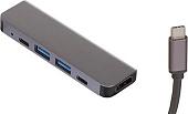 Док-станция Perfeo USB Type-C 5in1 PF-Type-C-12