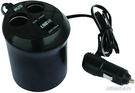 Разветвитель прикуривателя AVS CS214U