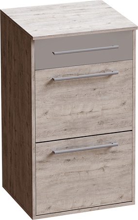 Тумба для обуви Мебельград Фан №1 (дуб бонифаций/мокко глянец)