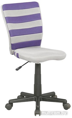 Кресло Halmar FUEGO (белый/фиолетовый)