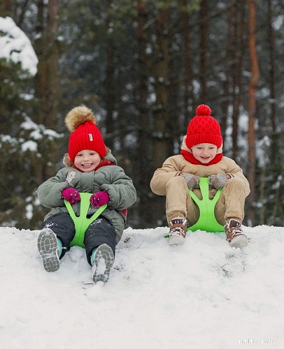 Ледянка Полесье №3 Оранжевая корова 96579