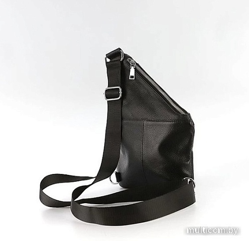 Мужская сумка Poshete 381-66153-BLK (черный)