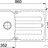 Кухонная мойка Franke Antea AZG 611-86 (белый)