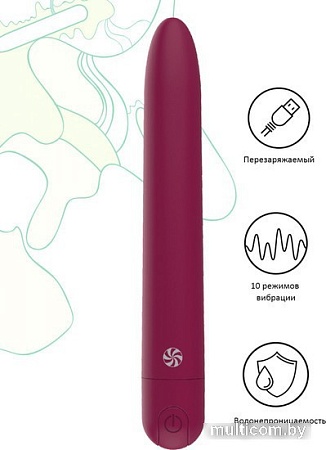 Вибратор Lola Games Take it Easy Haze 9025-03lola (красный)