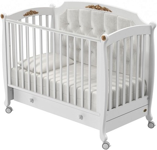 Классическая детская кроватка Nuovita Furore (белый)