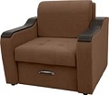 Кресло Сириус Лидер-3 ППУ 105x110 (Eva 03 велюр светло-коричневый)