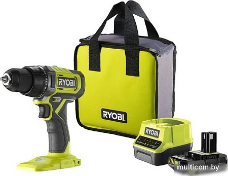 Дрель-шуруповерт Ryobi RDD18-1C20S 5133005519 (с 1-им АКБ 2 Ач, сумка)