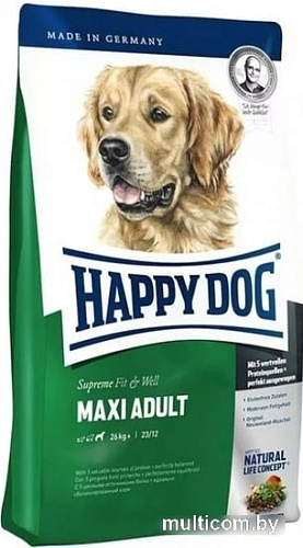 Сухой корм для собак Happy Dog Supreme Fit&Well Maxi Adult 14 кг